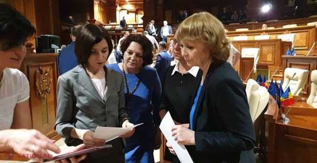 Maia Sandu: „Soluțiile politice sunt clare – să dăm jos guvernul și să punem altul în loc”
