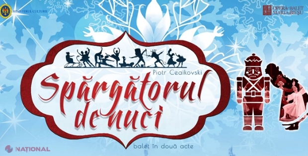 Copiii din orfelinate, la Teatrul Național de Operă și Balet „Maria Bieșu” pentru a vedea spectacolul „Spărgătorul de nuci”