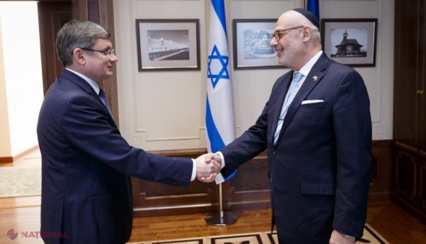Ambasadorul Israelului, în Parlamentul R. Moldova. Igor Grosu: „R. Moldova are nevoie de susținere”