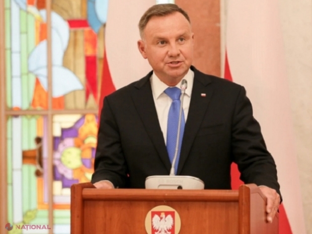 Președintele Poloniei vine luni la Chișinău, iar vineri îl va primi pe Joe Biden la Varșovia