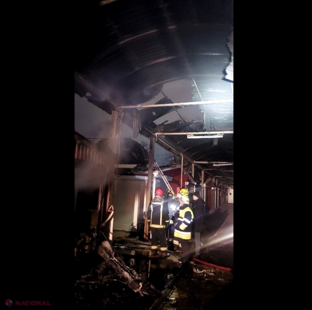 Gherete în care erau păstrate cisterne cu MIERE, în flăcări: Incendiu la Telecentru