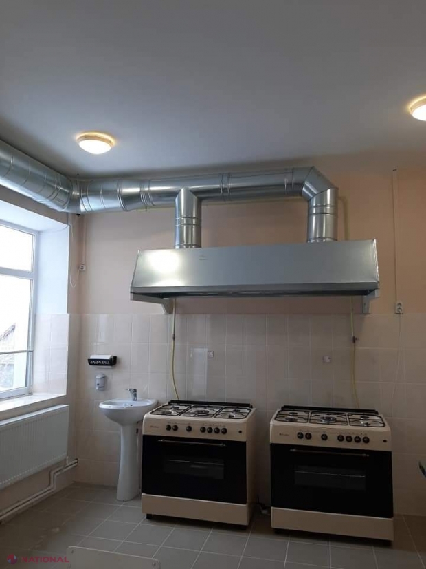 FOTO // România a renovat și dotat cu utilaj nou blocul alimentar al Gimnaziului-grădiniță din Telița:
