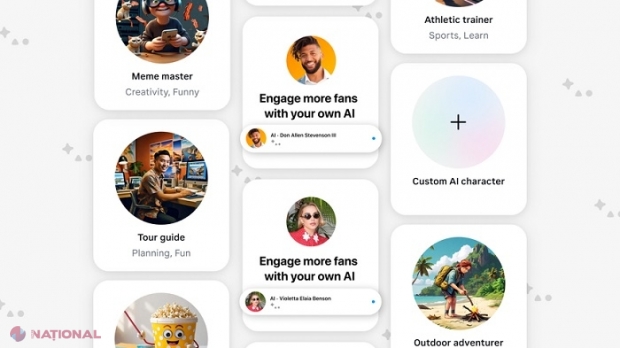 Instagram lansează personalităţile create cu ajutorul AI