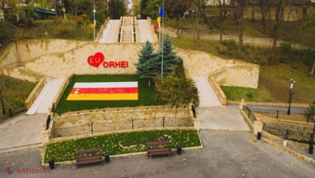Monument în memoria victimelor Holocaustului, edificat la Orhei 