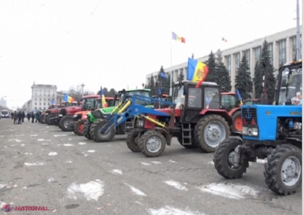 Poliția se pregătește de un „PROTEST AGRESIV” în centrul Chișinăului: Agricultorii se pornesc la Parlament