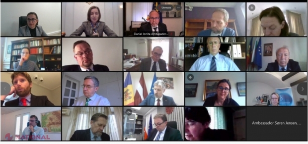 Șefa statului asigură ambasadorii acreditați la Chișinău că R. Moldova va implementa proiecte legate de securitatea energetică a republicii, în pofida acordului semnat cu „Gazprom” 