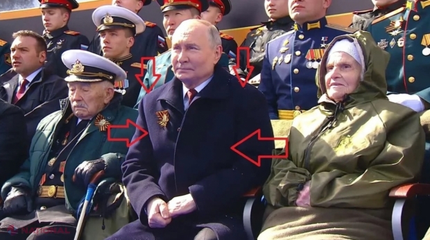 Putin se teme că va fi UCIS chiar pe Piața Roșie chiar de propriii cetățeni? Cum a fost surprins liderul de la Kremlin