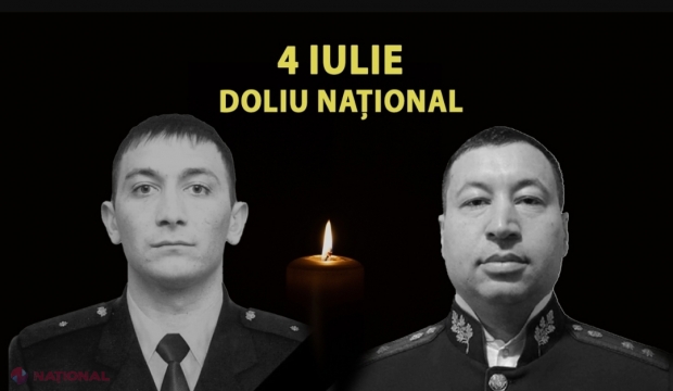 Câte 1 000 000 de lei pentru familiile polițistului de frontieră Serghei Muntean și agentului de paza Igor Ciofu, împușcați vineri-seară pe AIC de către un criminal din Tadjikistan