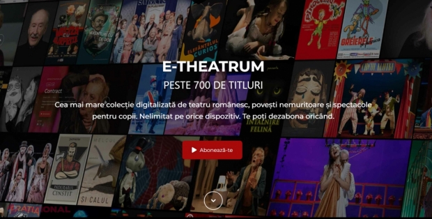 Teatru online GRATUIT pentru cetățenii din R. Moldova, cu suportul financiar al DRRM. Pe platforma e-theatrum.com au fost încărcate încă ZECE spectacole de teatru pentru copii și 200 de povești