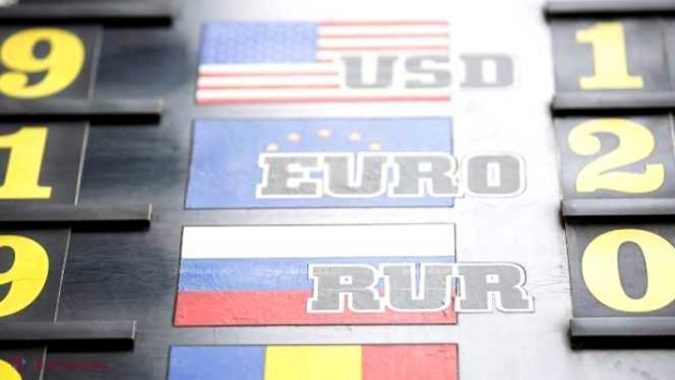 Leul moldovenesc s-a DEPRECIAT în raport cu EURO și dolarul american: „Situaţia POLITICĂ este un factor care creează tensiune şi nervozitate”