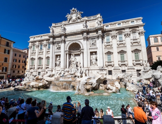 CURIOS // Unde ajung monedele din Fontana di Trevi, aruncate de turiști. 1,4 milioane de euro, bani strânși în 2022