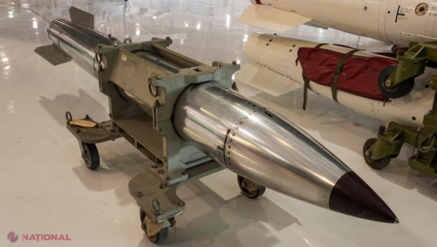 Americanii aduc în Europa, în luna decembrie, bomba gravitațională B61-12, cea mai importantă bombă nucleară din arsenalul SUA