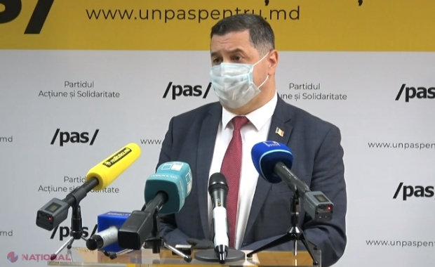 VIDEO // Fracțiunea parlamentară a PAS se mărește cu un deputat: „Se cere în mod imperativ o resetare a majorității parlamentare și a actualei guvernări” 