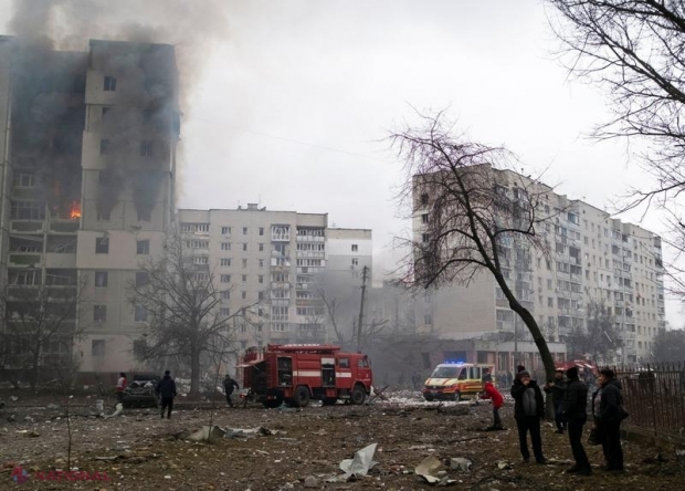 În pragul unei catastrofe chimice. Obuze inamice avariază conducta de amoniac din Cernihiv