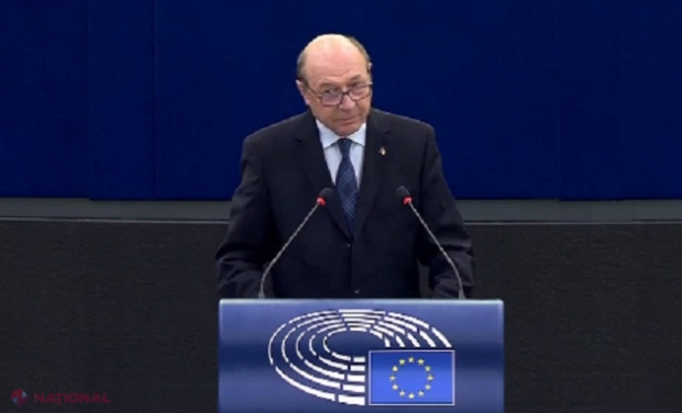 VIDEO // Traian Băsescu, discurs în plenul Parlamentului European: „În loc să căutăm surse alternative de energie, am cumpărat cantităţi de gaze tot mai mari de la Gazprom, bani cu care Putin a modernizat amata masată la frontierele Ucrainei”