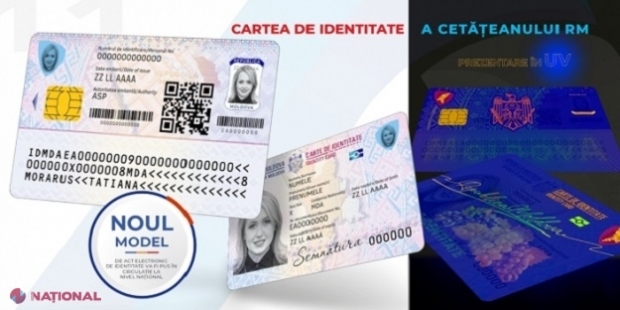NOI acte de identitate în R. Moldova, începând cu anul 2025: Cartea de identitate a cetățenilor moldoveni, la fel ca în UE