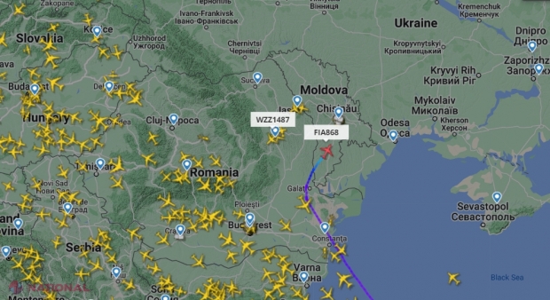 Spațiul aerian al R. Moldova a fost REDESCHIS