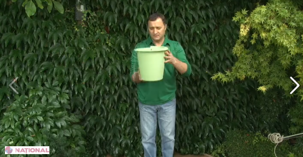 Filat şi Efrim au răspuns provocării Ice Bucket Challenge. Vezi pe cine au provocat politicienii