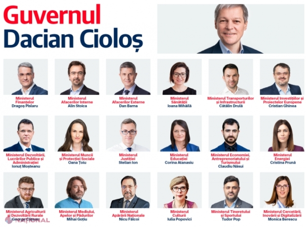 Cine sunt MINIȘTRII Guvernului Cioloș și ce prevede programul de guvernare al executivului minoritar USR