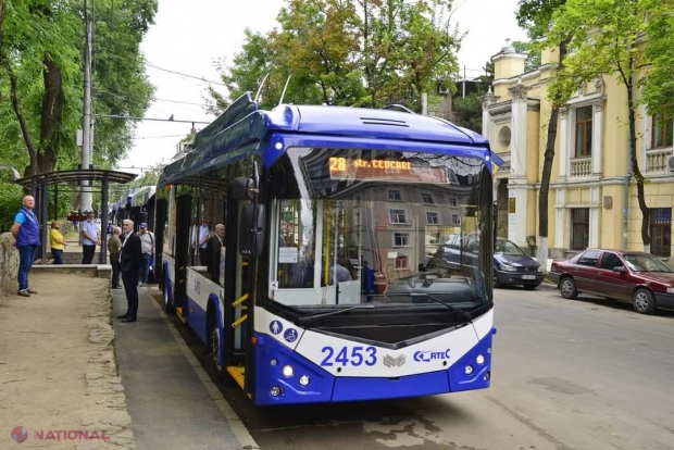 O nouă rută de TROLEIBUZ: Locuitorii de la Poşta Veche vor putea ajunge direct până la Botanica