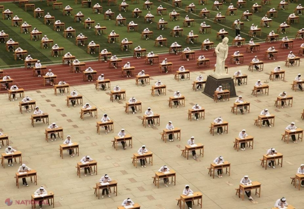 POZA ZILEI // Mai DURI decât Maia Sandu. Ce reguli de susținere a examenelor au introdus autoritățile din China?