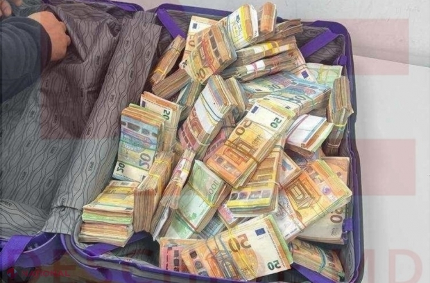 Asaltul valizelor cu bani. Un curier al lui Șor, lipsit de ȘANSĂ, a fost reținut la Vama Sculeni cu 550 000 mii euro. Banii ar fi fost destinați pentru succesorul Partidului „Șor”