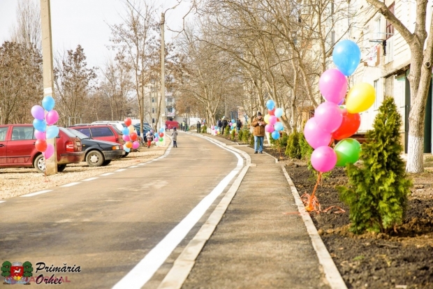 FOTO // „Operațiunea Curtea”, implementată de municipalitatea Orhei, continuă și iarna. Încă cinci curți modernizate în TOTALITATE au fost date în exploatare