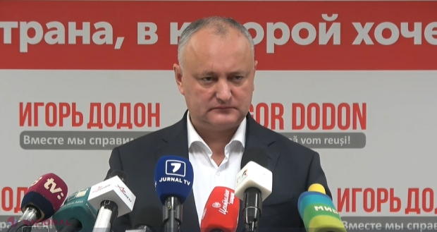 VIDEO // Igor Dodon a CAPITULAT? „Mâine începe o nouă etapă în dezvoltarea R. Moldova. Sunt gata să fiu în dialog cu toți, absolut toți din Parlament, care reprezintă partide responsabile”