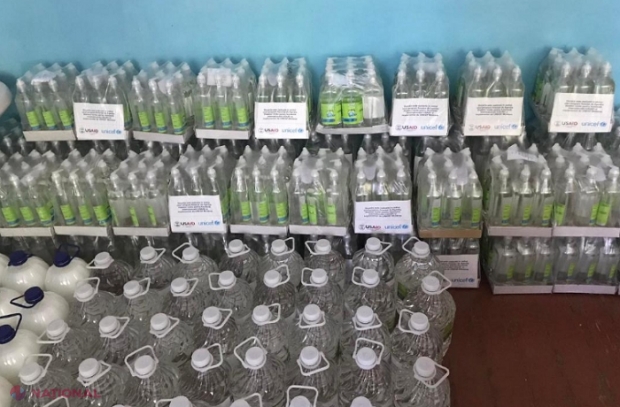 UNICEF va livra peste 200 de mii de litri de dezinfectanți și săpun lichid în școlile și grădinițele din Republica Moldova: Această cantitate va asigura necesarul pentru trei luni