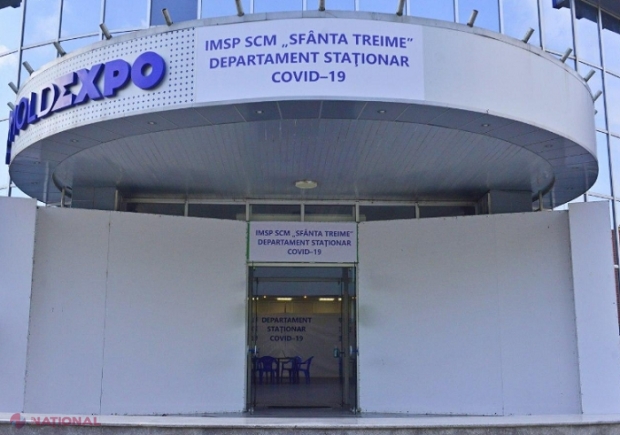 Chișinău: Toate paturile din secțiile de TERAPIE INTENSIVĂ, desinate bolnavilor de COVID, sunt OCUPATE. „Se atestă o creștere a numărului de bolnavi în stare gravă”