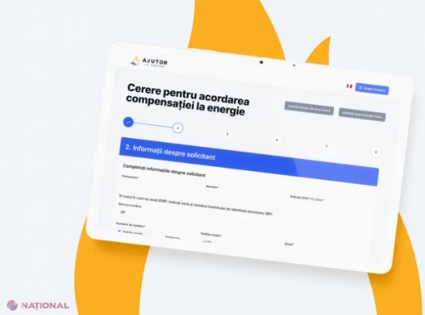 „AJUTOR la CONTOR” // Peste 50 de mii de cereri depuse într-o singură zi: „În acest an, compensațiile vor fi oferite în formă monetară. Toți beneficiarii vor primi compensația pe cardul bancar sau acestea vor fi disponibile la oficiile poștale”