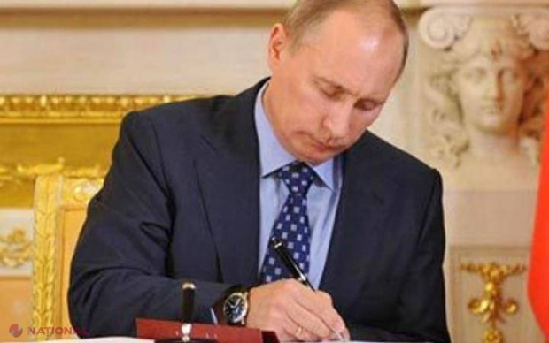 Putin a SEMNAT DECRETUL. A intrat deja în VIGOARE