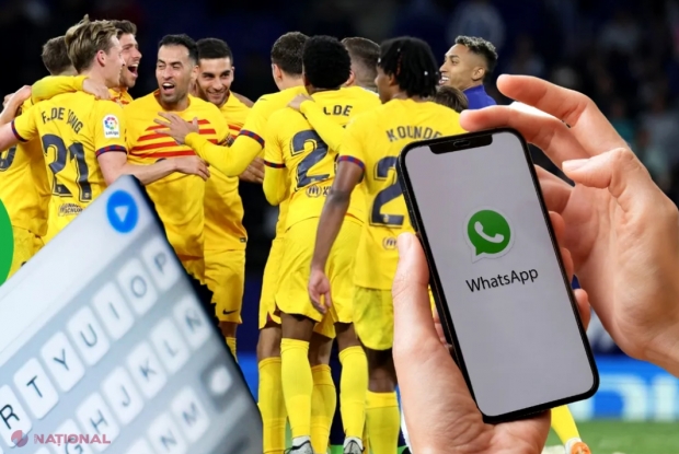 Grupul de WhatsApp al fotbaliștilor de la FC Barcelona a luat foc în timpul „masacrului” de la Manchester City – Real Madrid! Ce și-au mai scris jucătorii lui Xavi