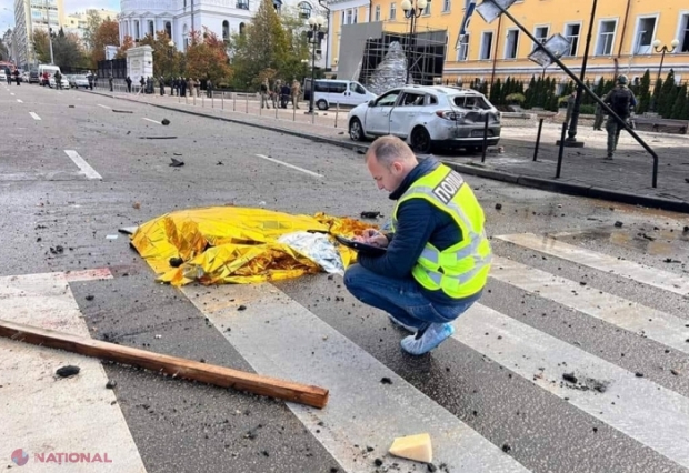 VIDEO // Rușii au lansat 75 de rachete asupra Ucrainei în această dimineață. 41 dintre ele au fost doborâte de ucraineni 