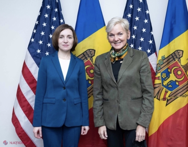 Maia Sandu, la întrevederea cu secretarul de stat pentru Energie din SUA: R. Moldova are nevoie de sprijinul partenerilor de dezvoltare pentru construirea infrastructurii care s-o conecteze la rețelele energetice europene 