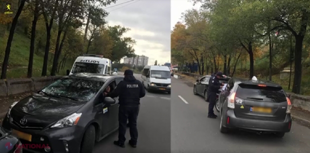 VIDEO // „BOMBE” pe străzile din Chișinău: Zeci de mașini de TAXI au primit INTERDICȚIE de a mai circula, iar altele au rămas fără plăcute de înmatriculare: Șase întreprinderi de taxi, sancționate