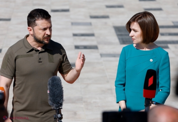 Maia Sandu și Volodimir Zelenski, SOLUȚII pentru a preveni agravarea crizei umanitare din Transnistria, după ce Rusia a SISTAT unilateral livrarea gazelor în stânga Nistrului