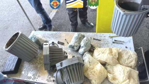VIDEO // Operațiune comună R. Moldova - Ucraina: Captură de droguri în valoare de circa 3,3 milioane de lei, ascunse în motoare