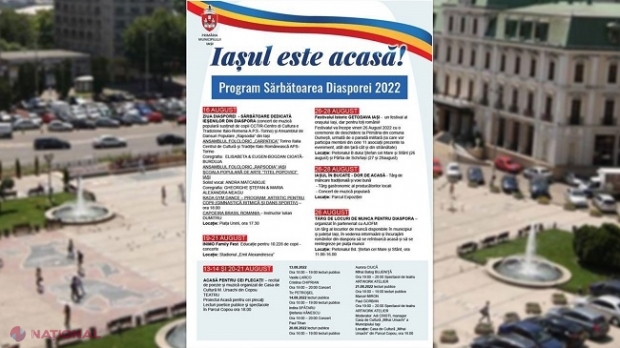 PROGRAM // Evenimente dedicate românilor de peste hotare la o nouă ediție a „Sărbătorii Diasporei – Iașul este acasă!”