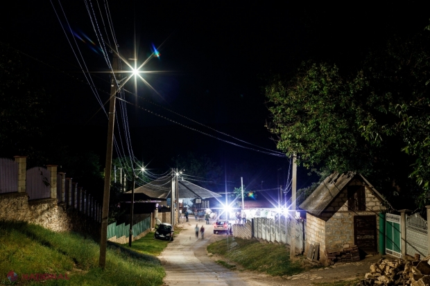 FOTO // Partidul „ȘOR” a aprins lumina în satul Neculăieuca, raionul Orhei