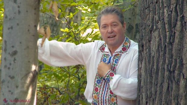 Cum arată cămașa populară, creată în EXCLUSIVITATE pentru Mihai Ciobanu
