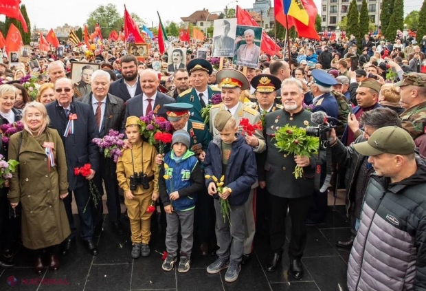 Nouă DEPUTAȚI ar putea fi amendați cu până la 18 000 de lei pentru că au purtat pe 9 mai panglica „Sf. Gheorghe”. Poliția a fixat 180 de persoane care au defilat pe străzi cu însemnele RĂZBOIULUI