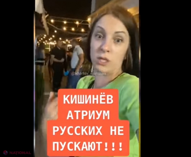 VIDEO // Provocare de Ziua Independenței. Rusoaică BEATĂ, pusă la punct în fața unui club de noapte din Chișinău. Aceasta i-a numit RUSOFOBI pe reprezentanții pazei clubului. „Nu mi s-a permis să intru pentru că sunt rusoaică”