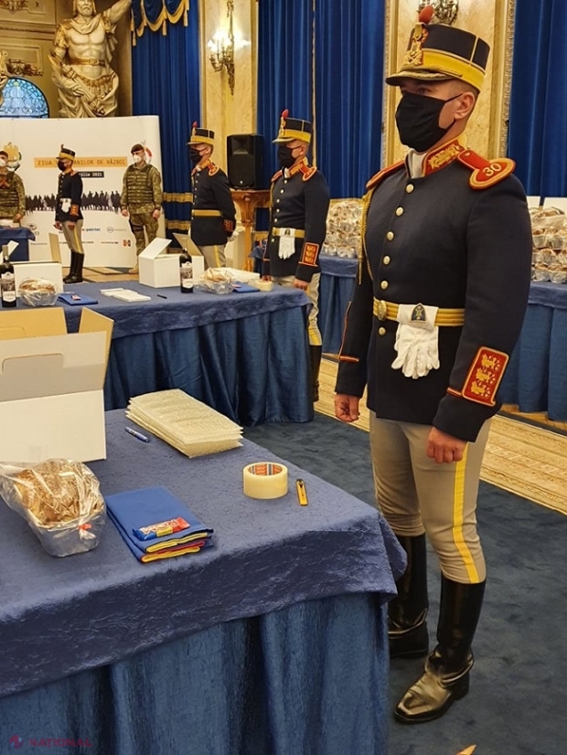 Cadouri de Paști pentru veteranii Armatei Române de pe teritoriul R. Moldova