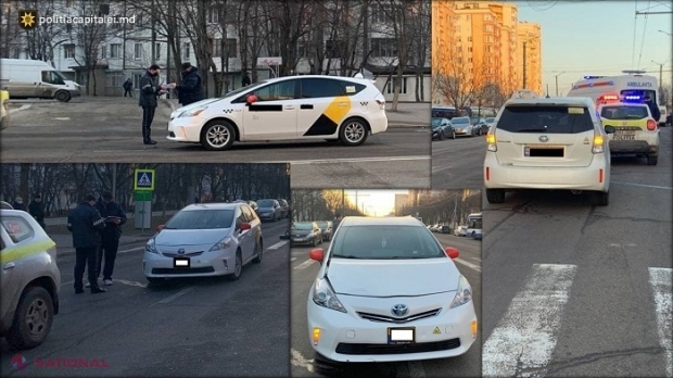 O femeie, lovită MORTAL pe o trecere de pietoni de la Buiucani