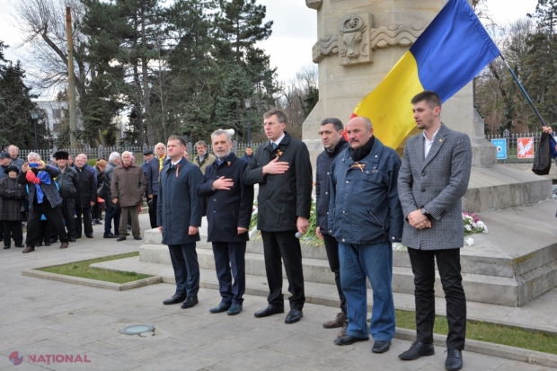 Ziua Marii Uniri a adunat mai mulți lideri de partide unioniste la monumentul lui Ștefan cel Mare și Sfânt din centrul Chișinăului: „Cred că vom avea punctul de renaștere a Mișcării unioniste din R. Moldova”