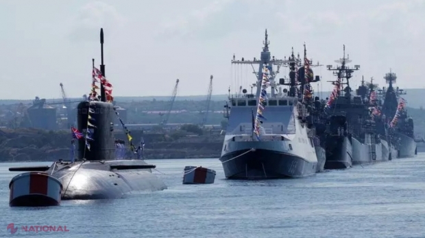 Ucrainenii au trecut în OFENSIVĂ și au lovit Statul Major al Flotei Ruse din Marea Neagră? Rușii au anulat Ziua Marinei din Sevastopol, după atacul cu dronă