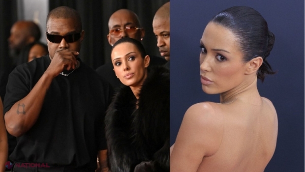 FOTO // Kanye West și Bianca Censori, dați afară de la Grammy 2025 din cauza ținutei ei indecente. A avut o rochie transparentă, fără lenjerie
