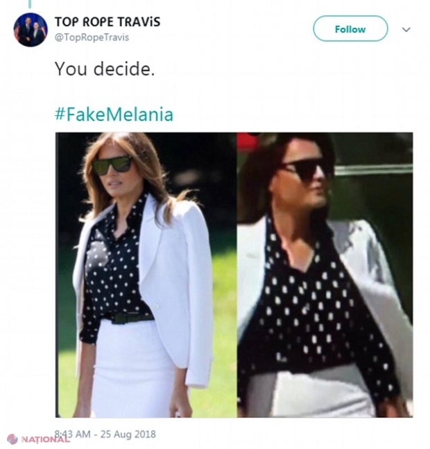 Melania Trump are o sosie? Imaginile care oferă noi indicii