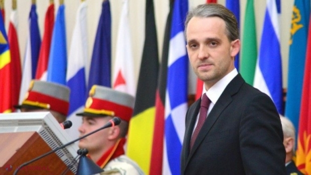 Ministrul Apărării din R. Moldova, vizită la Cartierul General NATO